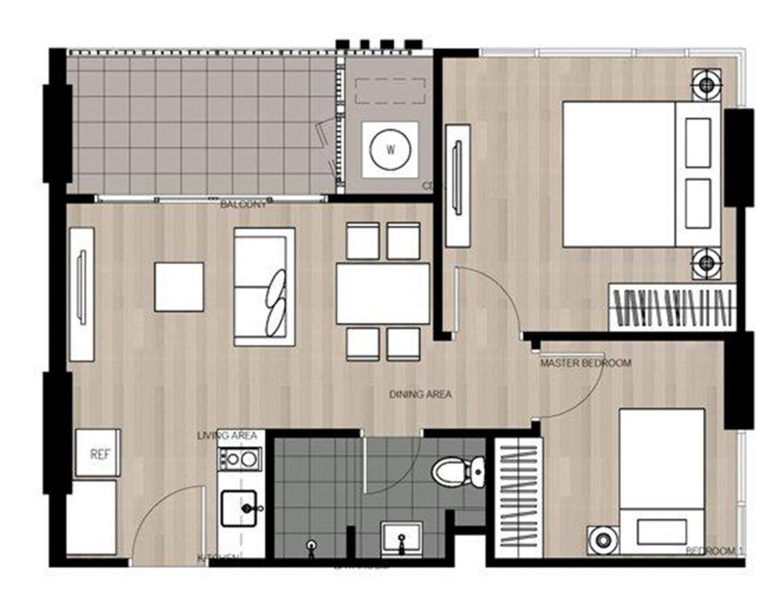 The Base Deluxe Kingsize Διαμέρισμα Pattaya Εξωτερικό φωτογραφία